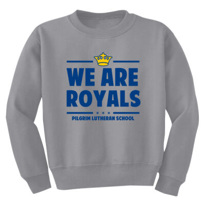 Pilgrim Lutheran - Youth Heavy Blend Crewneck Sweatshirt Thumbnail