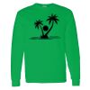 Heavy Cotton 100% Cotton Long Sleeve T Shirt Thumbnail