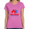 Ladies Heavy Cotton 100% Cotton T Shirt Thumbnail