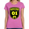 Ladies Heavy Cotton 100% Cotton T Shirt Thumbnail
