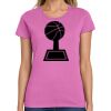 Ladies Heavy Cotton 100% Cotton T Shirt Thumbnail