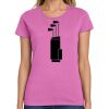 Ladies Heavy Cotton 100% Cotton T Shirt Thumbnail