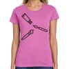Ladies Heavy Cotton 100% Cotton T Shirt Thumbnail