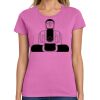 Ladies Heavy Cotton 100% Cotton T Shirt Thumbnail