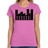 Ladies Heavy Cotton 100% Cotton T Shirt Thumbnail