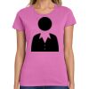 Ladies Heavy Cotton 100% Cotton T Shirt Thumbnail