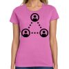 Ladies Heavy Cotton 100% Cotton T Shirt Thumbnail