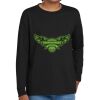 Youth Heavy Cotton 100% Cotton Long Sleeve T Shirt Thumbnail