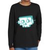 Youth Heavy Cotton 100% Cotton Long Sleeve T Shirt Thumbnail