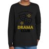 Youth Heavy Cotton 100% Cotton Long Sleeve T Shirt Thumbnail