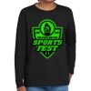 Youth Heavy Cotton 100% Cotton Long Sleeve T Shirt Thumbnail