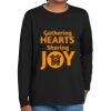 Youth Heavy Cotton 100% Cotton Long Sleeve T Shirt Thumbnail