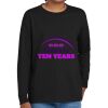 Youth Heavy Cotton 100% Cotton Long Sleeve T Shirt Thumbnail