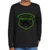 Youth Heavy Cotton 100% Cotton Long Sleeve T Shirt Thumbnail