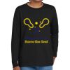 Youth Heavy Cotton 100% Cotton Long Sleeve T Shirt Thumbnail