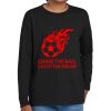 Youth Heavy Cotton 100% Cotton Long Sleeve T Shirt Thumbnail