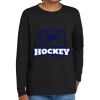 Youth Heavy Cotton 100% Cotton Long Sleeve T Shirt Thumbnail