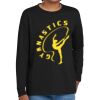 Youth Heavy Cotton 100% Cotton Long Sleeve T Shirt Thumbnail