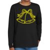 Youth Heavy Cotton 100% Cotton Long Sleeve T Shirt Thumbnail