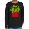 Youth Heavy Cotton 100% Cotton Long Sleeve T Shirt Thumbnail